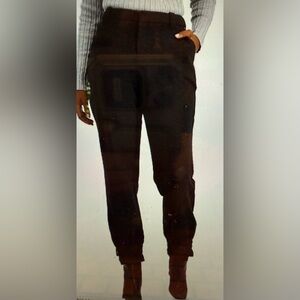 NWT, INC International Concepts, Size 4, black Wear to Work Pants, buckle accent